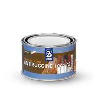 2BM Antiruggine Tecnica Colore Grigio per interni ed esterni rapida essiccazione, coprente e resistente agli agenti corrosivi, ambienti normali e industriali | Barattolo 500 ml