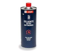 2BM Diluente Nitro Antinebbia Linea Easy 1L Solvente Industriale per Vernici Nitro e Nitrosintetiche | Fondi per Carrozzeria, Carpenteria, Finiture Nitro e Pulizia Attrezzatura | Bottiglia 1 Litro