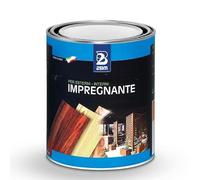 2BM Impregnante a Solvente Trasparente MOGANO Protezione Legno dalle Muffe, Interni ed Esterni | Per Mobili, Steccati, Porte, Tapparelle, Persiane, Sottotetti e Rivestimenti | Formato 0,75 lt