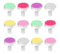 2Boxes - Testine di ricambio per smerigliatrice per unghie per bambini, adatte per la maggior parte delle lime elettriche per unghie con 6 diverse grane, sicure da usare, non tossiche