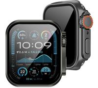 2Buyshop Cover per Apple Watch Serie 10 42mm Case con Vetro Temperato Privacy Pellicola, Sembra iWatch Ultra Anti Spia Rigida PC Protezione Case Custodia per Apple Watch Series 10 Cover 42mm