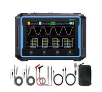 2C53P Plus Oscilloscopio/Multimetro/Generatore di Segnale DDS 3 in 1 Aggiornato con Custodia for il Trasporto, Tablet Touch Screen Portatile Di