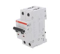 2CDS272001R0014 Interruttore di sovracorrente 400VAC Nomina: 1A Polo: 2 DIN C...