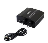 2CH 3.5mm Console di Miscelazione Uditiva Stereo 2-In-2-Out Mixer Isolamento Per Cuffie E Altoparlanti