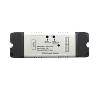 2CH Modulo interruttore timer wireless intelligente con kit controller RF 433 mHz Interruttore di controllo vocale WiFi intelligente per porta del garage (2 canali AC85-250 V)