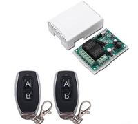 2CH Telecomando Senza Fili Interruttore DC5V-30V RF Trasmettitore 433 MHz Telecomando Per Strisce LED Albero di Natale Luci Smart Home Office Hotel