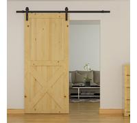 2cm Binario per Porta Scorrevole Kit Accessori con Binario e Rulli Portata 1kg Acciaio al Carbonio 2×4×0,6cm