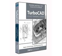 2D/3D Training Guide Bundle for TurboCAD, English