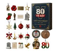 2D Acrylic Christmas Countdowns Ornaments | 24 Days Commemorative Tree Ornament - Acrylic Advent Decor, Countdown Calendar For Holiday Party Window Wall Celebration