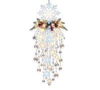 2D Acrylic Hangable Festive Decoration, Hangable Porch Lights, Cascade | Study Bedroom Illumination, Acrylic Light with Build, Parties Display for Homeowners Office Apartment Living Room