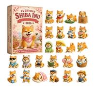 2D Flat Animal Theme Acrylic Countdown To Christmas Calendar Decor | 24 Days Christmas Countdown Calendar for Party Tree Family Gathering Home Bedroom Living School