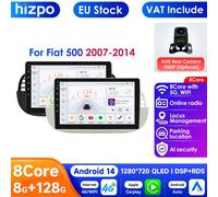 2Din Android 10 Quad Core 2G RAM 32G ROM lettore multimediale per Auto per FIAT 500 navigazione GPS PL1 B