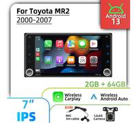 2Din Android Radio 7 "Schermo Stereo Per Toyota MR2 MR 2 2000-2007 Wireless Carplay Autoradio Multimedia Unità di Testa di Navigazione