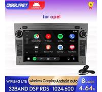 CarPlay 4G-LTE Android 13 Auto Radio Per Opel Astra HJ Vectra Vauxhall Antara Zafira Corsa CD Vivaro P1L 4Core 1G 16G G