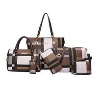 2E-youth - Borse e pelletteria di design da donna, borsa a spalla con tracolla e manico, Large