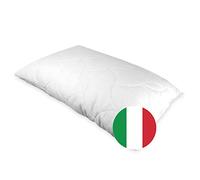 2EASY T-Sogno Cuscino letto Memory Foam 100% Made in Italy - Dispositivo Medico - Guanciale 100% Anallergico, Traspirante, Anatomico, Sfoderabile e Lavabile - Ideale Cervicale (Micro Memory Foam)