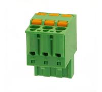 2EDGKDH-5.08 Presa morsettiera a doppio strato con passo 5,08 mm per cablaggio di controllo industriale affidabile (3P)