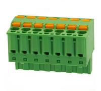 2EDGKDH-5.08 Presa morsettiera a doppio strato con passo 5,08 mm per cablaggio di controllo industriale affidabile (7P)