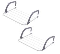 2er Set 68cm Asciugatrice Riscaldamento Balkontrockner Balcone Zum Disconnetti