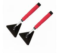 2er Set Auto 3in1 Raschia-Ghiaccio E Abzieher Teleskop-Griff Incl. Mikrofaserpad