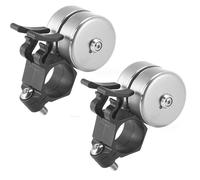 2er Set Campanello Bicicletta Forte Bici Handklingel Corno Doppio Suono Sweep