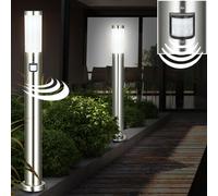 2er Set da Pavimento Lampade Sensore di Giardino Weg Esterno Supporto Luci Inox [EEK: Non valutato]