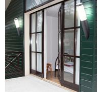 2er Set Parete Fiaccola Luci Anthrhazit Balcone Illuminazione Inox Hof Lampade [EEK: Non valutato]