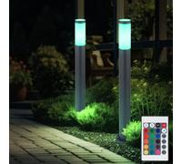 2er Set RGB LED Esterno Steh Luci Telecomando Giardino Lampade Dimmerabile [EEK: F]