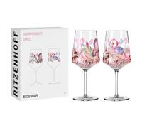 2er Set RITZENHOFF Aperitifgläser Sommersonett #15 & #16 By Dominique Giorni