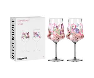 2er Set RITZENHOFF Aperitifgläser Sommersonett #15 & #16 By Dominique Giorni