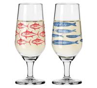 2er Set RITZENHOFF Bicchiere da Shottino Brauchzeit #03 & #04 Daniela Garreton