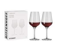 2er Set RITZENHOFF Bicchieri Vini Rossi Fjordlicht 02 Trasparente 2021 Wa