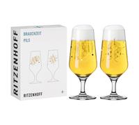 2er Set RITZENHOFF Pils Bicchieri Birra Brauchzeit 01+02 Andreas Prezzo 2022
