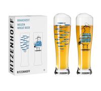 2er Set RITZENHOFF Weizenbiergläser #7 Brauchzeit 13+14 Daniela Garreton 2022