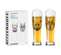 2er Set RITZENHOFF Weizenbiergläser #8 Brauchzeit 15+16 Design Squadra