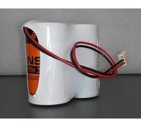 2ER34615M 7,2V 13Ah Batteria Litio con connettore compatibilecon 2LSH20-TECNO Batteria Litio 7,2V 13Ah per barriera a infrarossi attivi wireless Dualbeam Tecnoalarm. Equivalente: C126BATT36V2X13