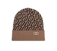 2F6017 BEANIE LOGO JACQUARD LIU JO