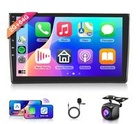 2G 64G Android Autoradio per Audi A4 S4 RS4 B6 B7 8E 2000-2009 9 Pollici Autoradio con Senza Fili Carplay Android Auto Navi GPS Mirror Link Bluetooth FM/RDS Radio WiFi USB Telecamera Posteriore