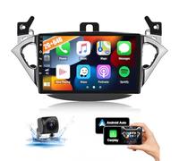 2G+64G CAMECHO Android 15 Autoradio con Navigatore per Opel Corsa 2015-2019/Opel Adam 2013-2016,Schermo da 9 Pollici con Carplay Android Auto Mirror Link RDS WiFi Bluetooth +Telecamera Posteriore
