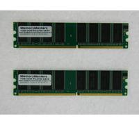 2GB (2X1GB) Memoria Per Biostar P4M80-M4-COMBO44 P4M80-M7A V7.X P4SDP