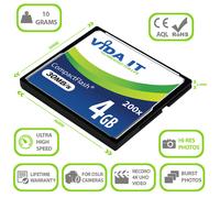 2GB 4GB CF Compact Flash Scheda Di Memoria Super Alta Velocità Per la Fotocamera