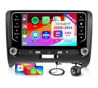 2GB+64GB Android Autoradio per Audi TT MK2 8J 2006-2014 con Wireless Carplay Android Auto, Hodozzy 7 Pollici Touch Screen Stereo 2 Din Schermo con GPS Wifi Bluetooth DSP FM/RDS Radio con Telecamera