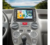 [2GB+64GB] SIXWIN Autoradio Android 13 con CarPlay/Android Auto/Mirror Link per Fiat Panda 2002-2012, HD 7 Pollici TouchScreen Schermo Navigatore WiFi Bluetooth FM RDS Commande au Volant