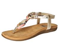 2Go Fashion 8018-805, Sandali Bassi Donna, Gold, 39 EU