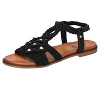 2Go Fashion 8962-802, Sandali Bassi Donna, Nero, 37 EU