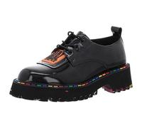 2Go Fashion 8983-302, Piattaforma Donna, Laccato Nero, 36 EU