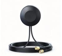 2in1 Auto Antenna 4G LTE e GPS Dual Band con Connettori SMA e Base Magnetica per Autoradio Telematica Sistemi Booster Segnale Cellulare Auto Camion