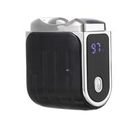 2in1 Automatico Elettrico Unghie Tagliaunghie Con Lucidatura Chiodi Trimmer Con Clip Storage Cutter Elettrico L Nail Trimmer