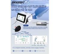 2IN1 Dental Piezo Surgery & Implant Motor Device TOUCH BoneCutter Machine