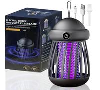 2In1 Lampada Antizanzare Ricaricabile,Usb Zanzariera Elettrica Da Interno Mosquito Killer,Trappola Zanzare Elettricotorce Antizanzare Giardino Portatile,Uccidi Zanzare Elettrico Da Interno Esterno